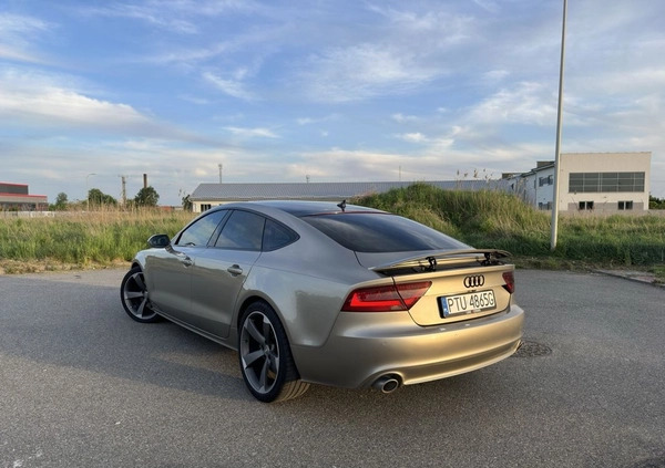 Audi A7 cena 84900 przebieg: 218000, rok produkcji 2010 z Konin małe 56